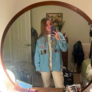 90s Disney Catalog Button Up Halloween Winnie the Pooh Women’s shirt